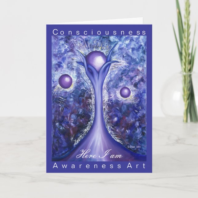 Here I Am card (Front)