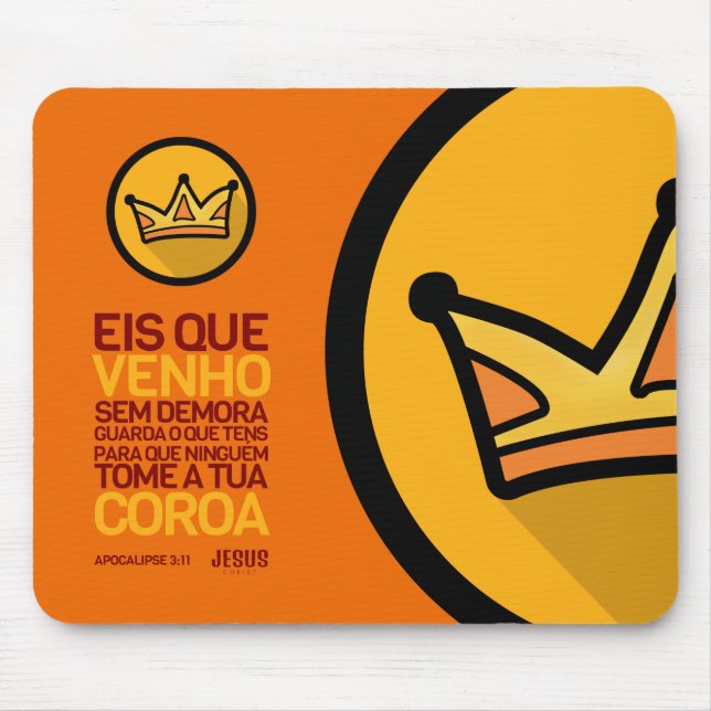 Here I come without delay Mouse Pad (Front)