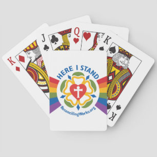 "Here I Stand" playing cards
