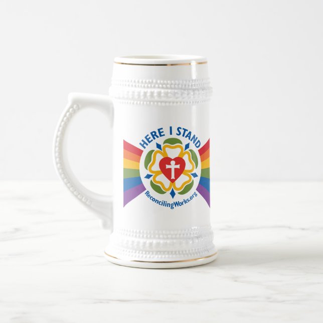 "Here I Stand" stein (Left)