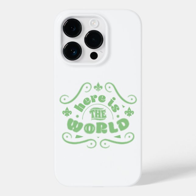 Here is the world Case-Mate iPhone case (Back)