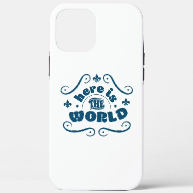 Here is the world Case-Mate iPhone case (Back)