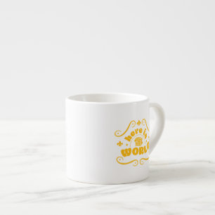 Here is the world espresso cup
