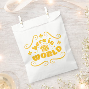 Here is the world favour bags