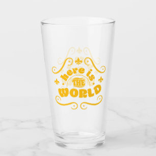 Here is the world glass
