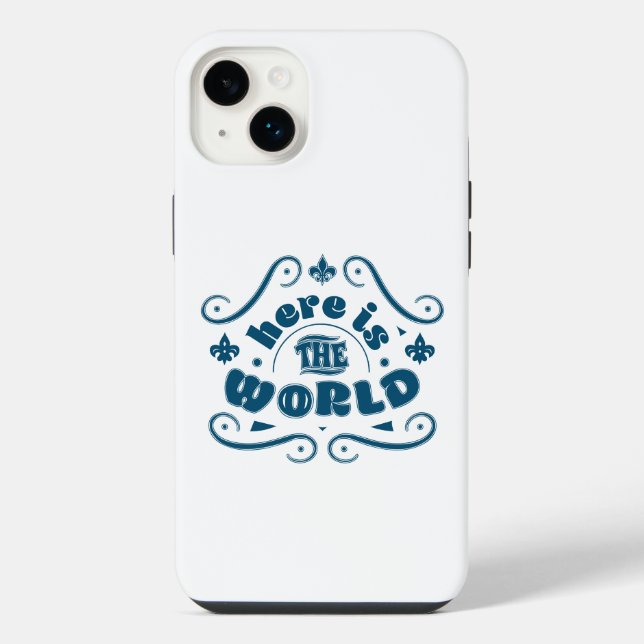 Here is the world iPhone case (Back)