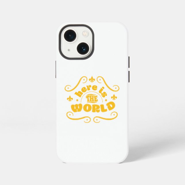 Here is the world iPhone case (Back)