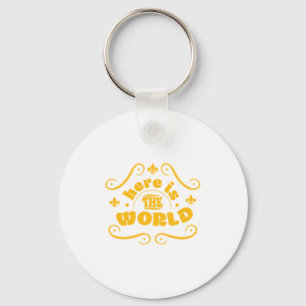 Here is the world key ring