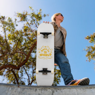 Here is the world skateboard