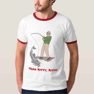Here Kitty Catfishing T-Shirt