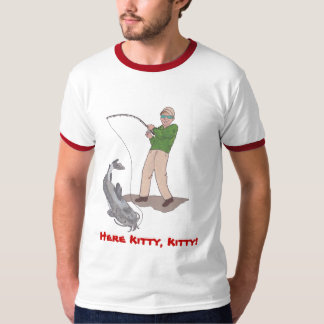 Here Kitty Catfishing T-Shirt