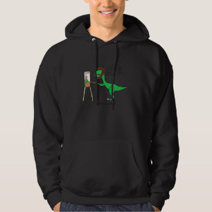Here Let's Put A Happy Little Carnivore Nice And L Hoodie