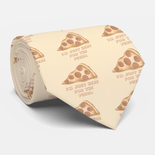 Here Pizza Tie (Rolled)