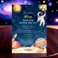 Here Space First Trip Around The Sun 1st Birthday