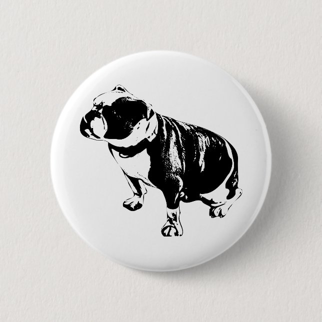 Here, Steady 6 Cm Round Badge (Front)