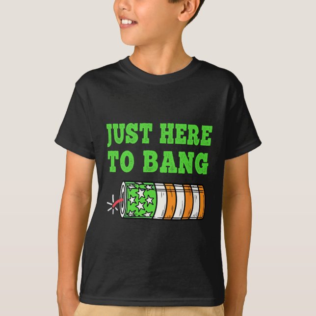 Here To Ng St Patricks Day  T-Shirt (Front)