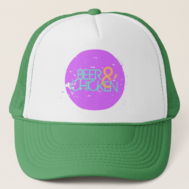 Here to Party Trucker Cap (Front)