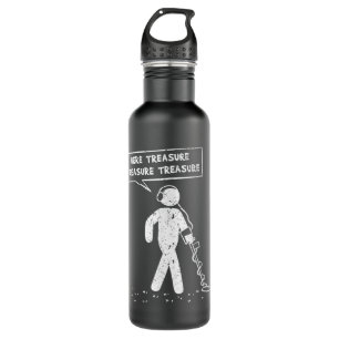 Here Treasure Metal Detecting Detector Treasure Hu 710 Ml Water Bottle