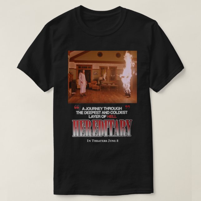 HEREDITARY A24   T-Shirt (Design Front)