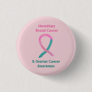 Hereditary Breast & Ovarian Cancer Awareness Pins
