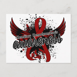 Hereditary Hemochromatosis Awareness 16 Postcard