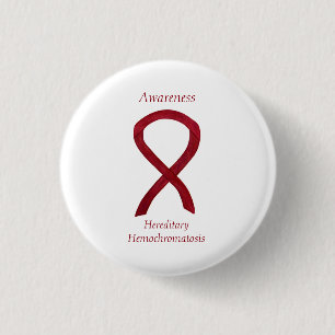 Hereditary Hemochromatosis Awareness Ribbon Pin