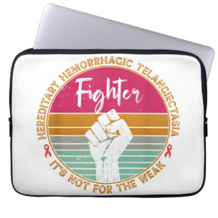 Hereditary Hemorrhagic Telangiectasia awareness Fi Laptop Sleeve