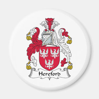 Hereford Family Crest Magnet
