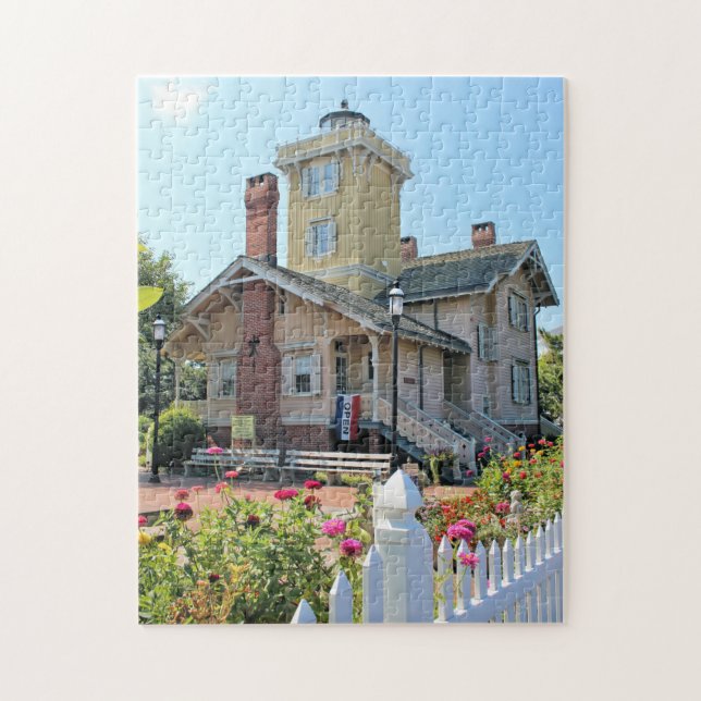 Hereford Inlet Lighthouse, New Jersey Jigsaw Puzzle (Vertical)