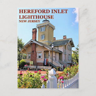 Hereford Inlet Lighthouse, New Jersey Postcard
