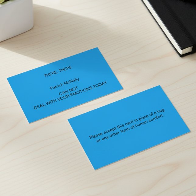 HERES A HUG Calling Card (Personalized Boundaries! Calling Card)