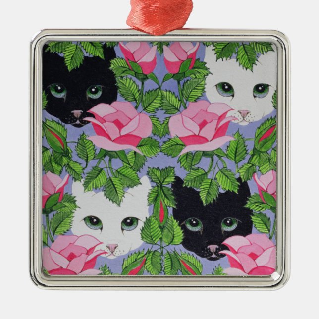 Heres Looking at You Metal Tree Decoration (Front)