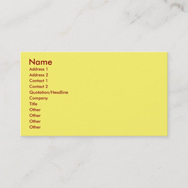 Here's the Scoop Business Cards (Front)