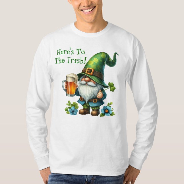 Here's To The Irish  T-Shirt (Front)