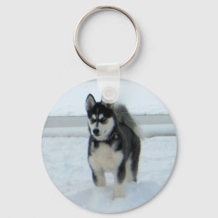Here's Trouble Key Ring