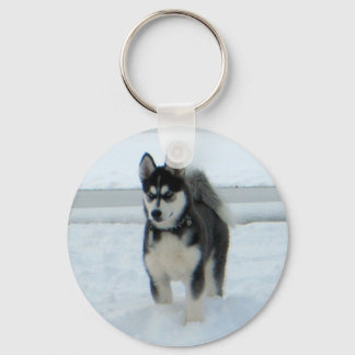 Here's Trouble Key Ring