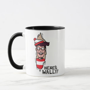 Here's Wally Mug-Cute Mug Adorable Gift Wally Love