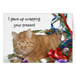 Here's your card
