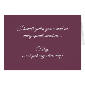 Here's Your Card Day