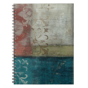 Heritage Abstract I Spiral Notebook