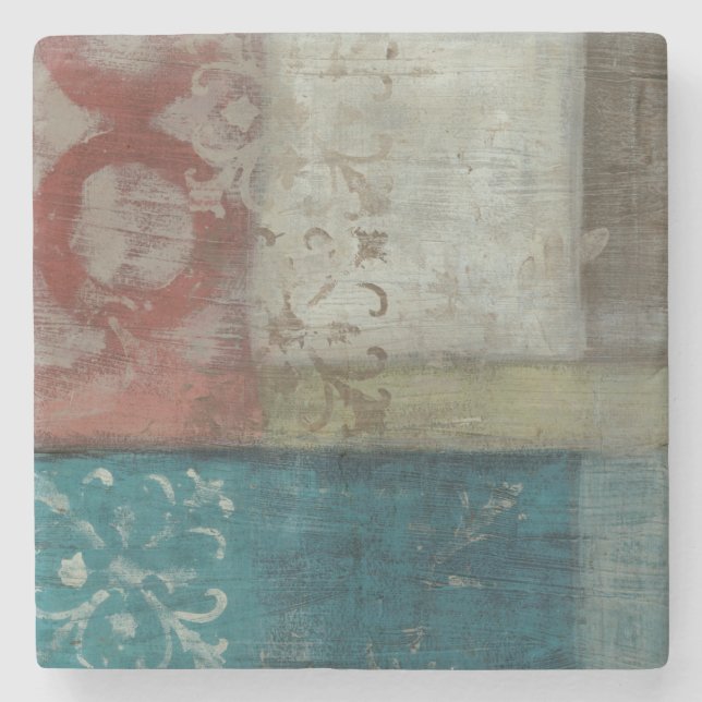 Heritage Abstract I Stone Coaster (Front)