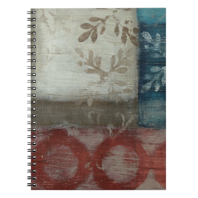 Heritage Abstract II Spiral Notebook (Front)