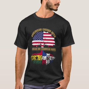 Heritage American Grown with Ghanaian Dominican Ro T-Shirt