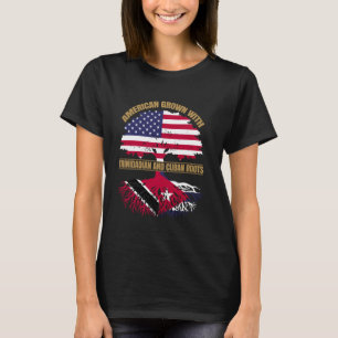 Heritage American Grown with Trinidadian Cuban Roo T-Shirt