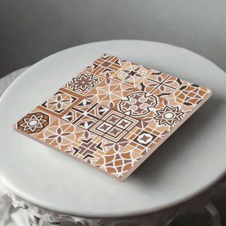 Heritage Bloom – Batik-Inspired Ceramic Tiles