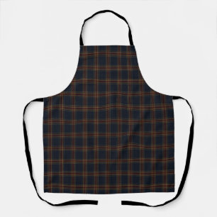 Heritage Burgundy Tartan Plaid Luxury Old Money Apron