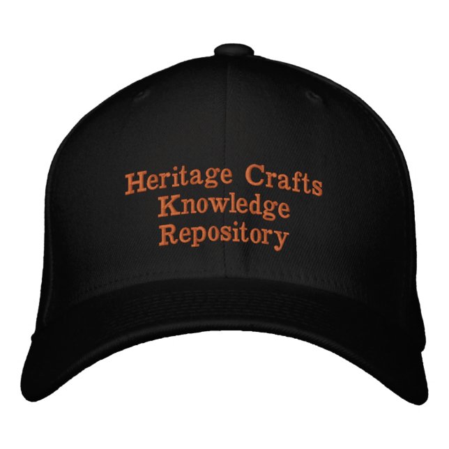 Heritage Crafts Knowledge Repository Hat (Front)