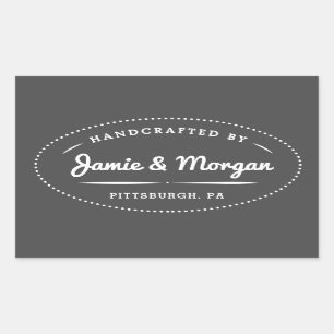 Heritage Handcrafted Name Label