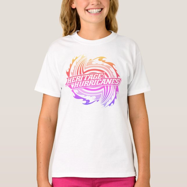 Heritage Hurricanes Girls Tank Top (Front)