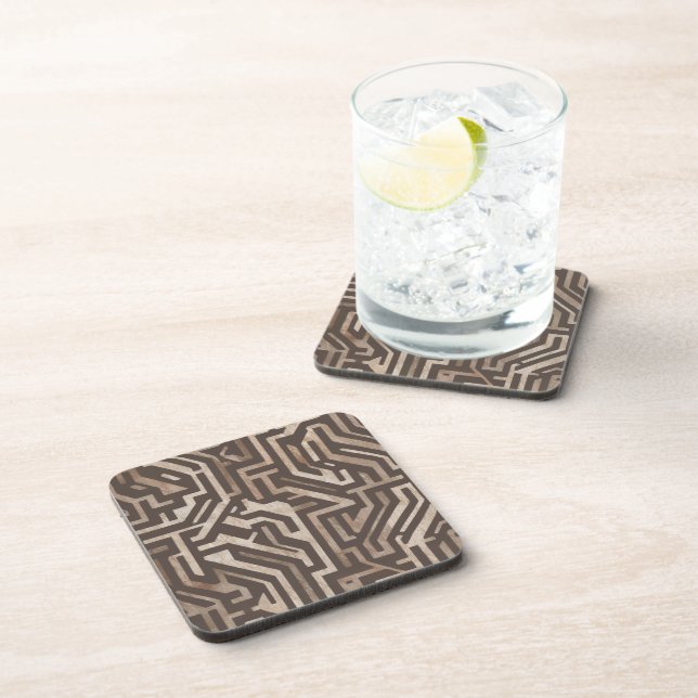 Heritage Luxe (Neutral) Maze Coaster (Right Side)